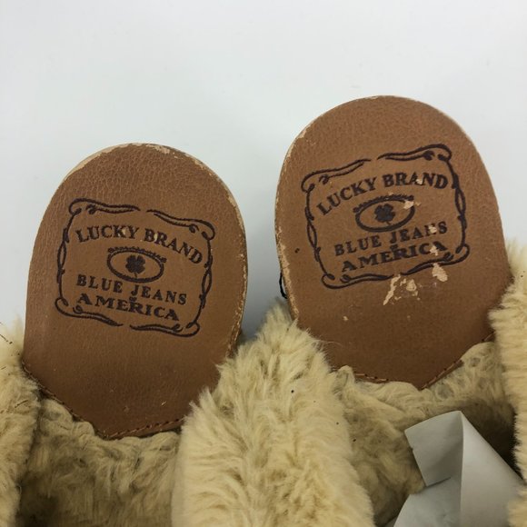 No size tag - Lucky Brand Fur Lined Clog mules - Picture 4 of 8